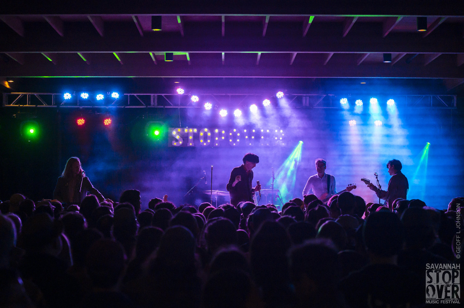 Deerhunter performs at a past Savannah Stopover