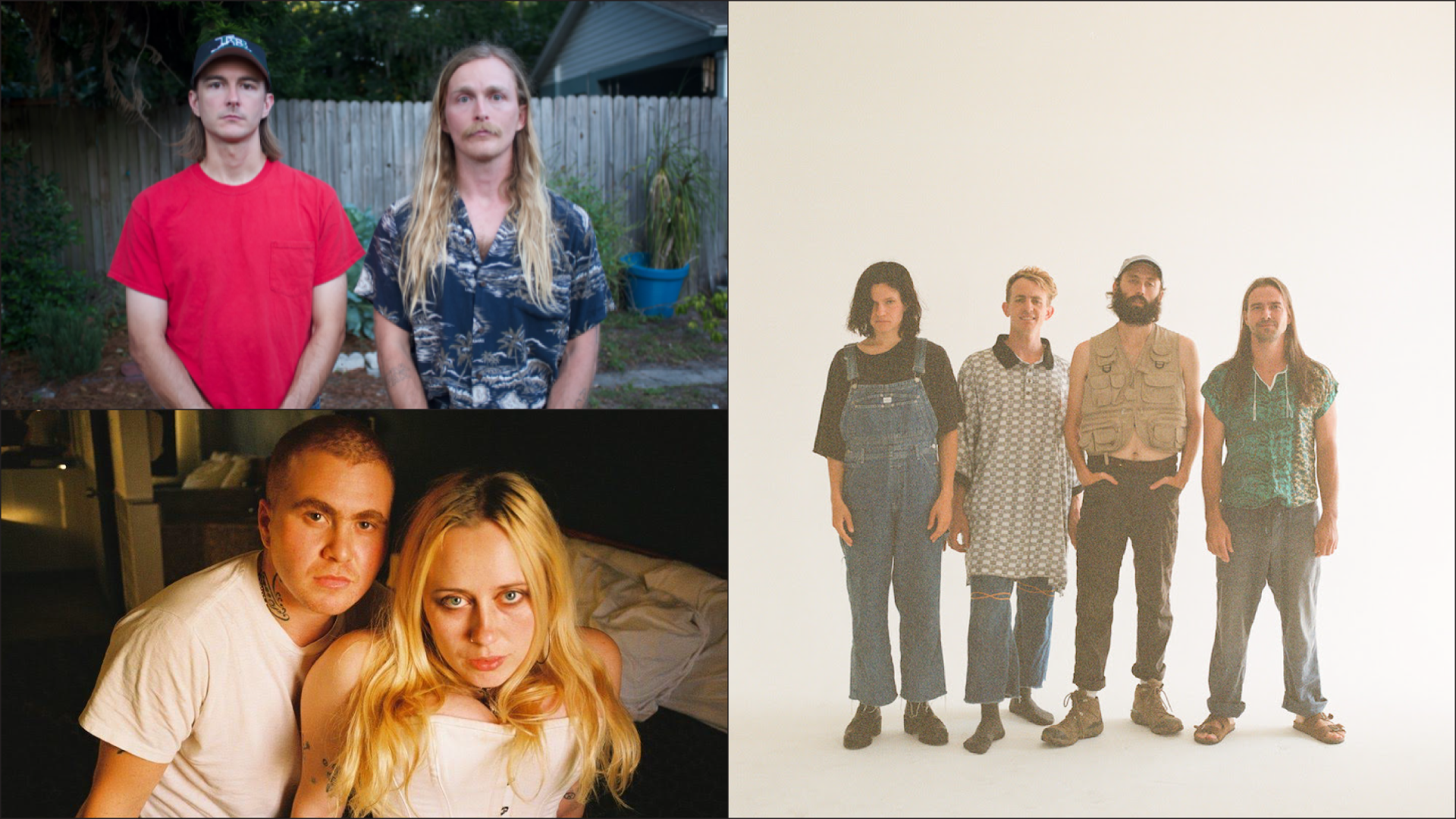 Girlpool, Tonstartssbandht and Big Thief