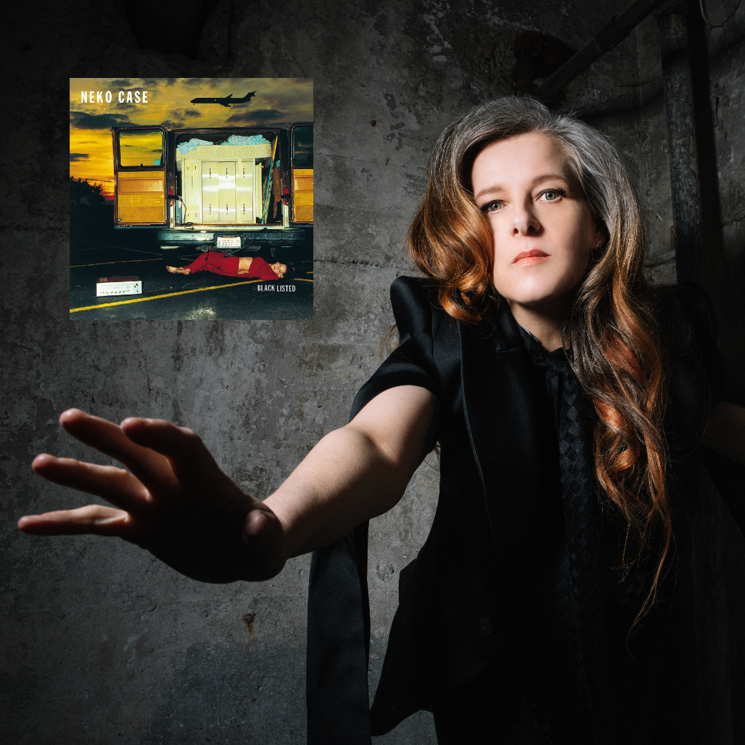 Neko Case press photo with album