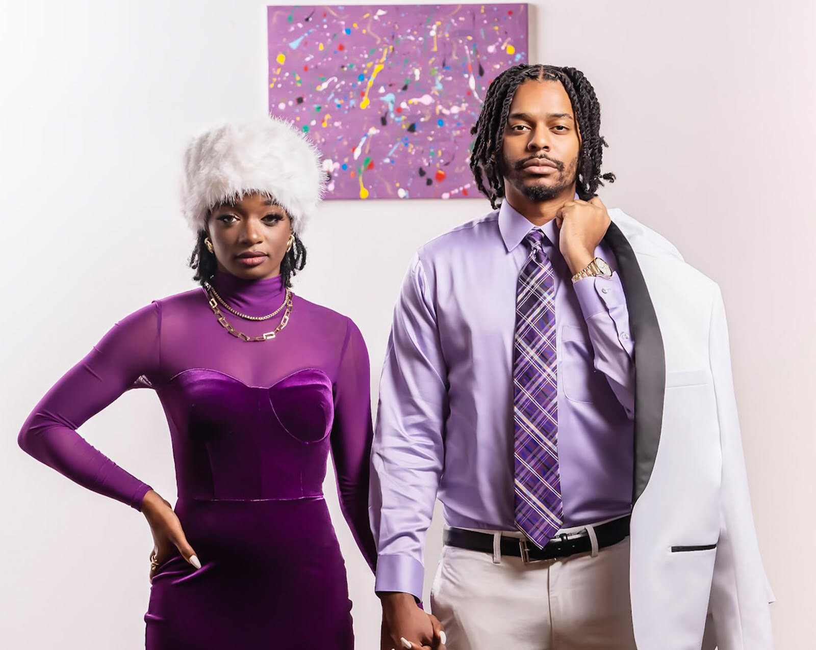 Featured image for “With “La La,” Jax Progressive-Soul Duo Bright Purpel has Preemptively Bloomed the Local Song of the Summer”