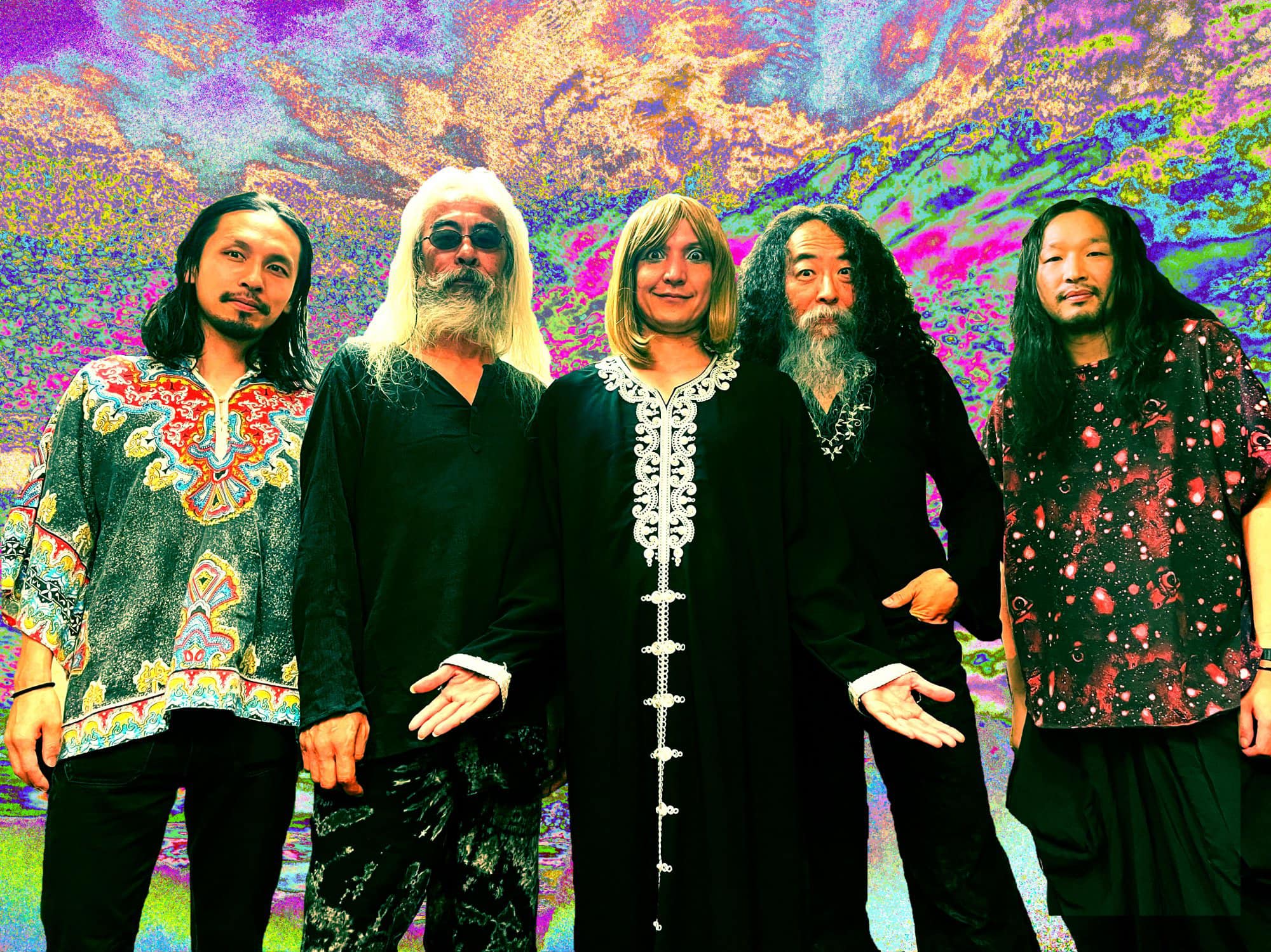 Featured image for “Japanese Band, Experimental Psychedelic Rockers Acid Mothers Temple, to Play for Free at the Jessie”