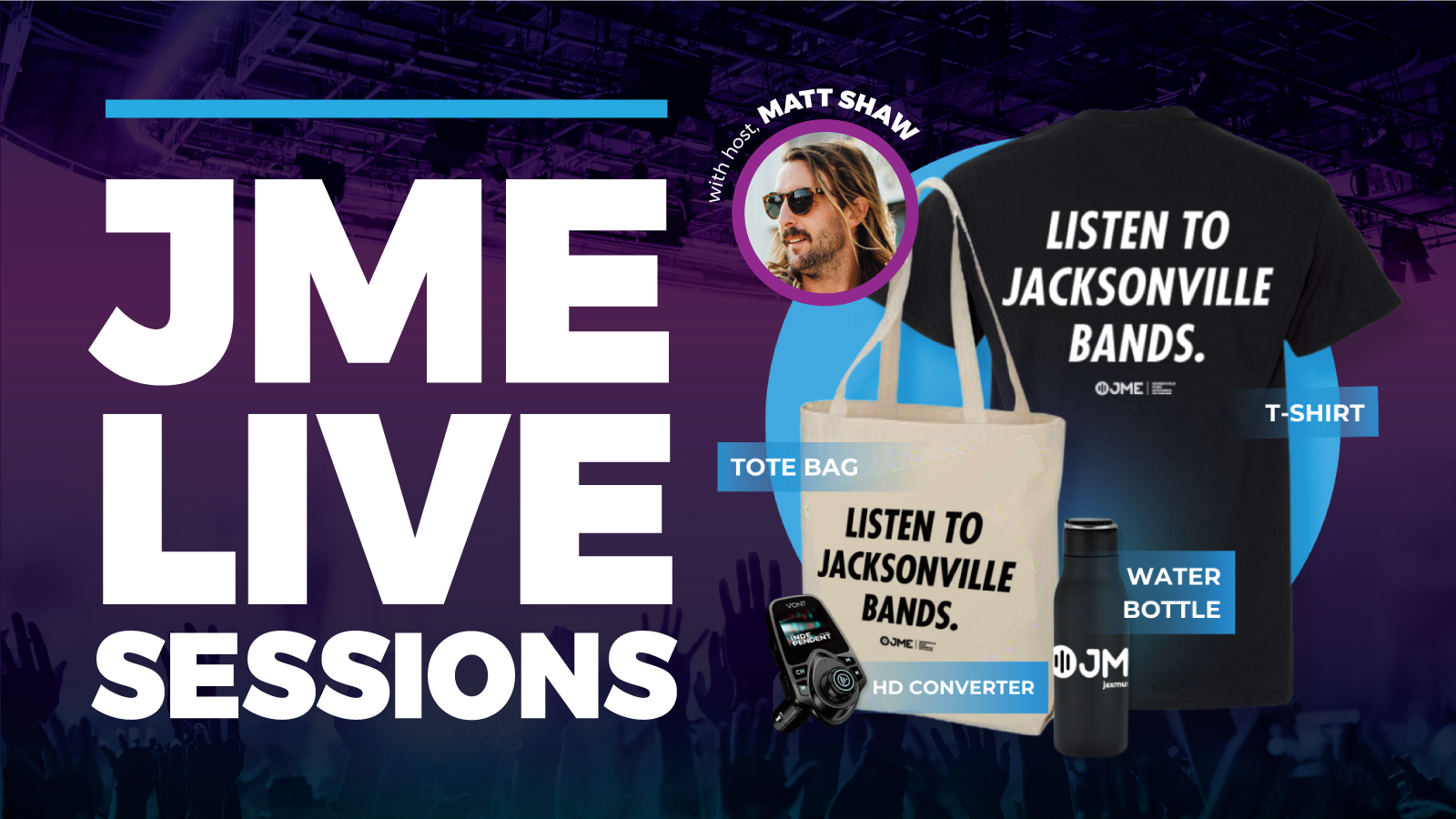 Featured image for “Watch JME Live Sessions and Support the Jacksonville Music Experience”