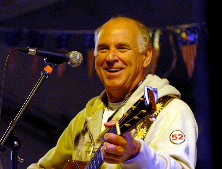 Jimmy Buffett performing