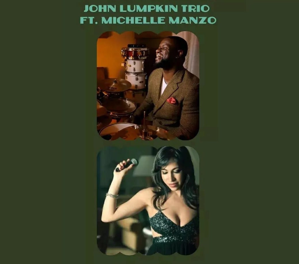 Featured image for “John Lumpkin Trio featuring Michelle Manzo”