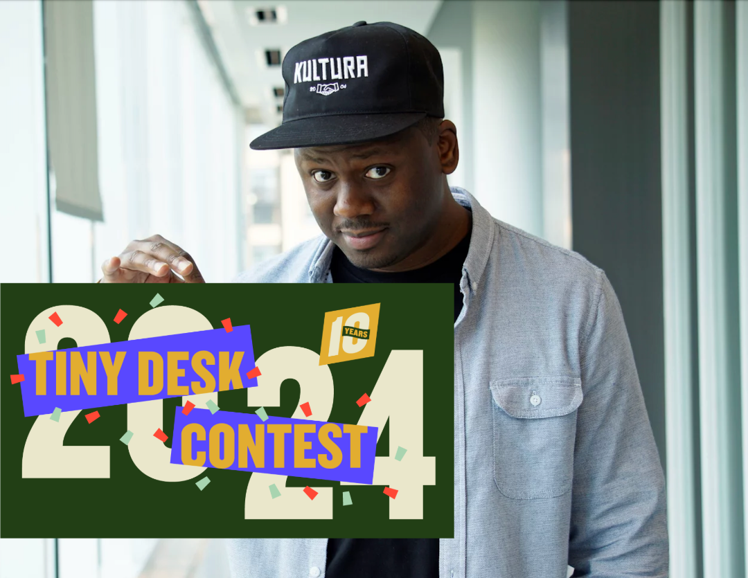 Featured image for “Tiny Desk Producer Bobby Carter (and an All-Star Panel of Judges) Will Watch Your Tiny Desk Contest Video ”