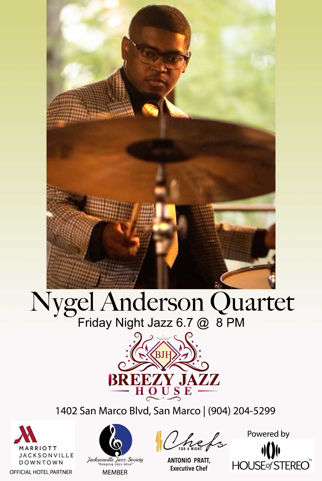 Featured image for “Nigel Anderson Quartet”