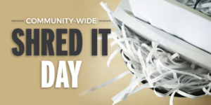 Community-wide Shred It Day