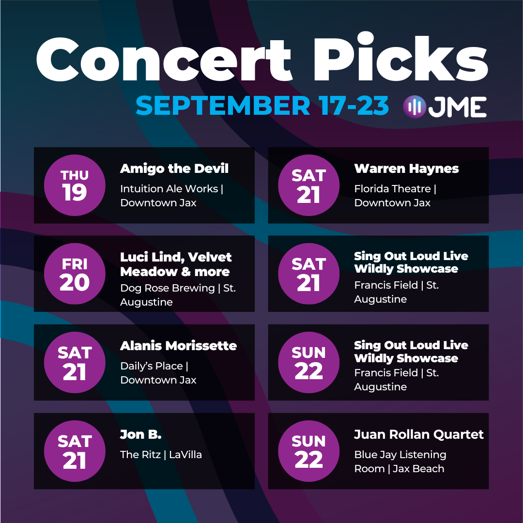 Featured image for “Concert Picks | September 17-23”