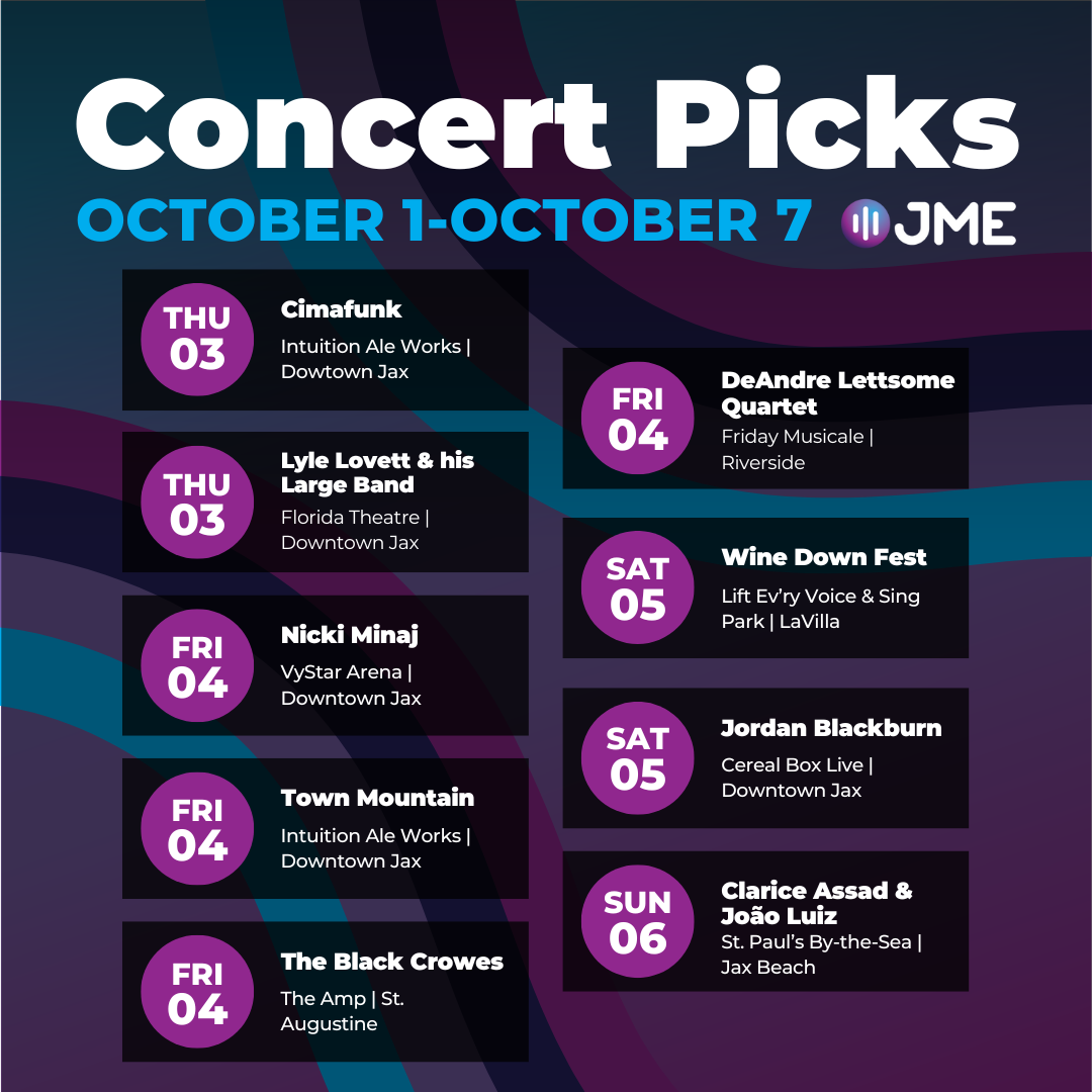 Featured image for “Concert Picks | October 1-7”