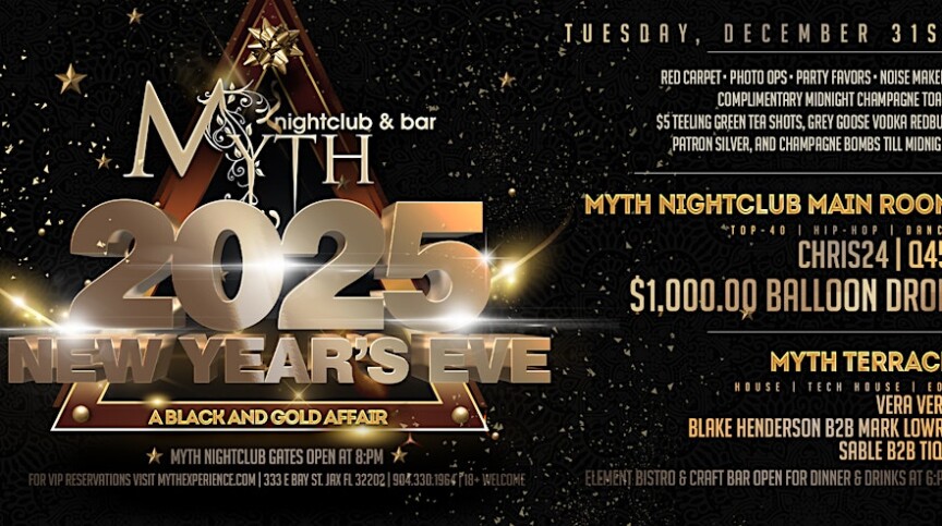 New Year's Eve at Myth Nightclub